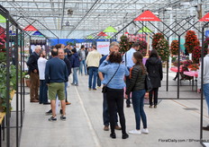 Het was er lekker druk ondanks het slechte weer.